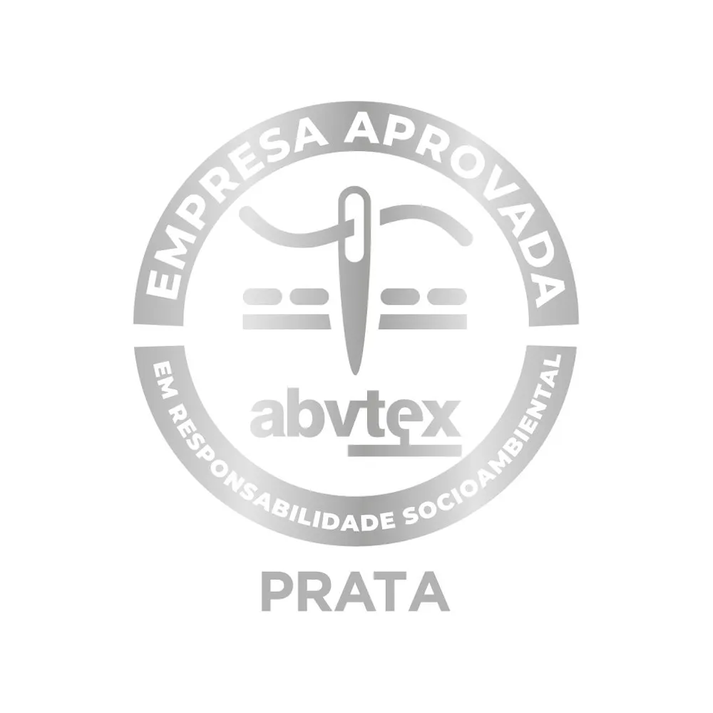 Certificação ABVTEX Prata da Opayoma embalagens têxteis